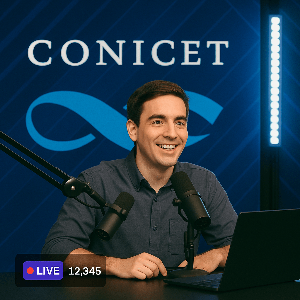 El stream del CONICET, cuando los científicos descubrieron que existimos los&nbsp;contribuyentes