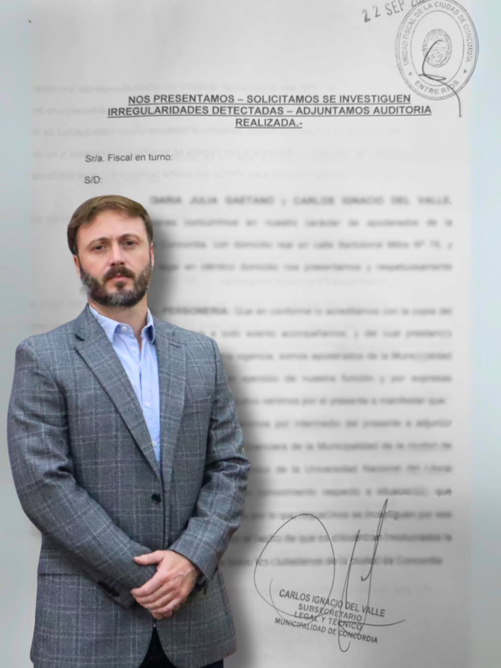 Azcué cumple, Cresto tiembla: la auditoría que destapó la olla en&nbsp;Concordia