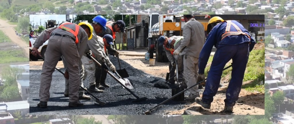 Obras donde antes había promesas el Plan de Infraestructura de Azcué empieza a notarse en la calle