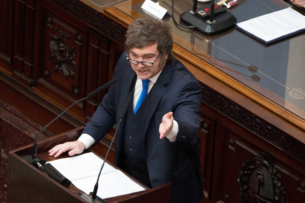 Milei en el Congreso: una alianza con Estados Unidos como pilar de la Argentina que&nbsp;viene